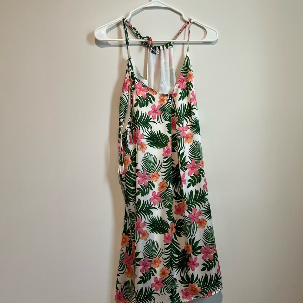 Floral Print Midi Dress